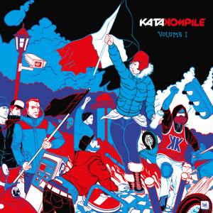 10/2014 Pochette CD KataKompile – Illustration/PAO : Flab