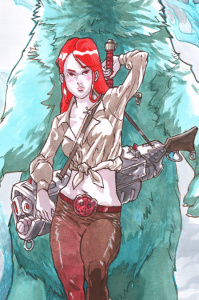 10/2016 "The revenant" - dessin : Flab
