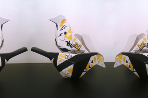 12/2016 Sculptures Birds custom - Peinture : Flab