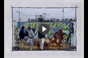 12/1999 Bande annonce Canal + "Le ciel, les oiseaux et ta mère" - Graffiti : Jasm, Vice2, Flab