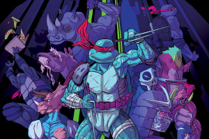 03/2018 Ninja Turtles cover - Dessin : Flab