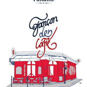 10/2015 Paname Pub Garçon de café – Illustration : Flab