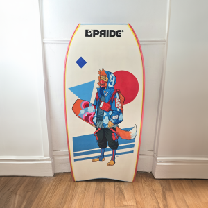 05/2025 peinture sur un Boadyboard Pride / Timelapse - Art by Flab