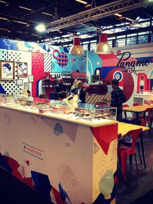 09/2018 Paname Design stand Silmo - Graphisme : Flab