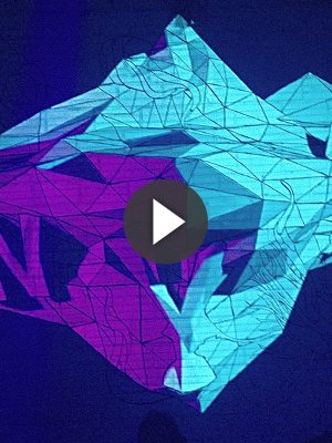09/2011 Soirée Cracki - Illustration / Painting : Flab - Motion design : Benjamin Chassagne & Flab pour NYX