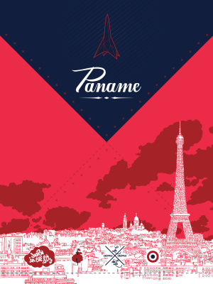 03/2015 Paname stickers - Graphisme : Flab