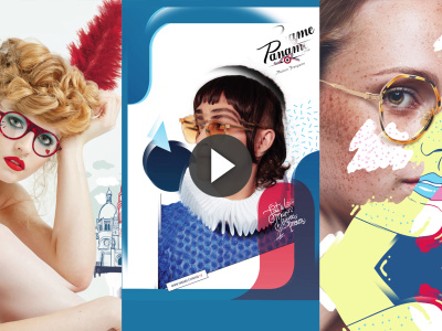 2014/2020 Travaux graphiques pour le lunetier Paname - Design: Flab