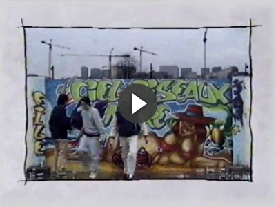 12/1999 Bande annonce Canal + "Le ciel, les oiseaux et ta mère" - Graffiti : Jasm, Vice2, Flab