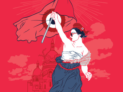 09/2016 Paname La Liberté - Illustration : Flab